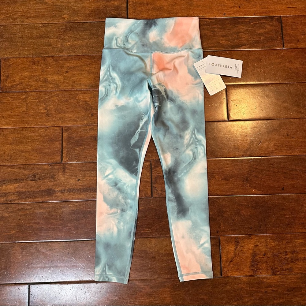NWT Athleta Elation Printed Leggings